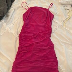 Pink Mini Dress